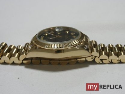 Rolex Day Date Oro Quadrante Nero Replica 118238 - immagine 6