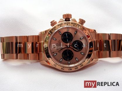 Rolex Daytona Everose Quadrante Rosa Copia Swiss Eta - immagine 2