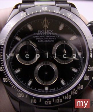 Rolex Daytona Pro Hunter Replica Pvd Nero Eta Svizzero