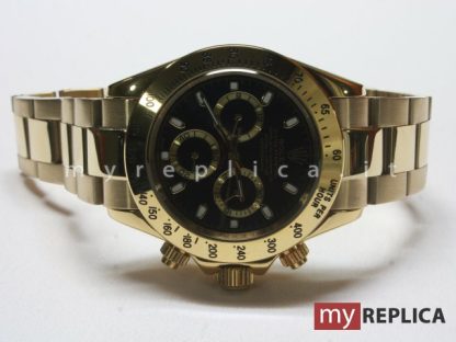 Rolex Daytona Replica Oro Giallo Quadrante Nero