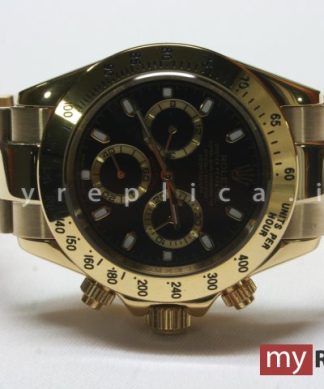 Rolex Daytona Oro Giallo Replica Quadrante Nero 16528