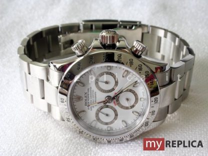 Rolex Daytona Replica Quadrante Bianco A7750 Eta Svizzero