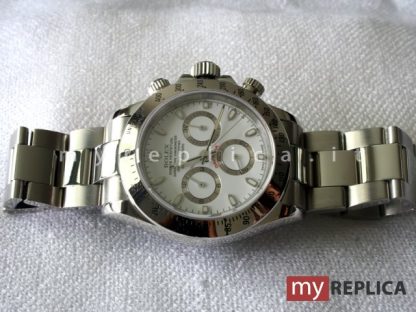 Rolex Daytona Replica Quadrante Bianco A7750 Swiss Eta - immagine 2