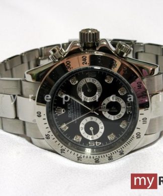 Rolex Daytona Replica Quadrante Nero Diamanti