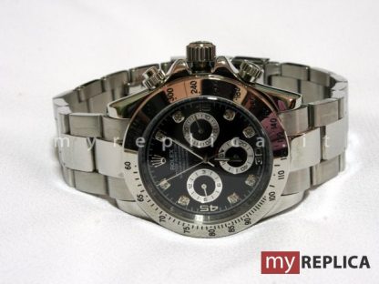 Rolex Daytona Replica Quadrante Nero Diamanti