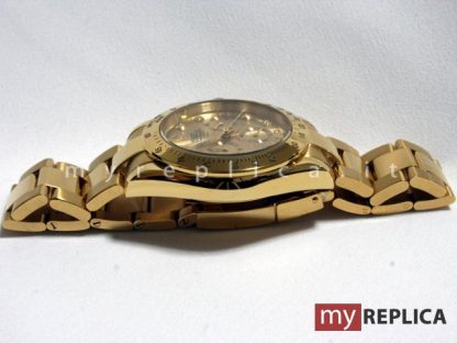 Rolex Daytona Oro Replica Quadrante Oro con Diamanti 116508 - immagine 4