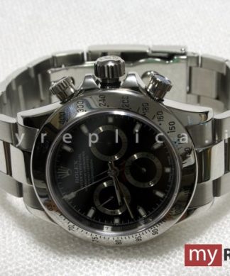 Rolex Daytona Replica Quadrante Nero A7750 Swiss Eta