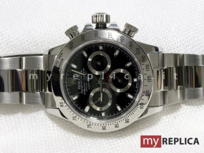 Rolex Daytona Replica Quadrante Nero A7750 Swiss Eta - immagine 2