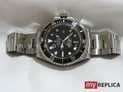 Rolex Deepsea Quadrante Nero Replica con Cinturino Oyster 116660 - immagine 2