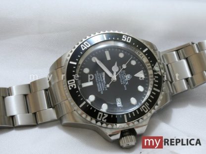 Rolex Deepsea Quadrante Nero Replica con Cinturino Oyster 116660 - immagine 4