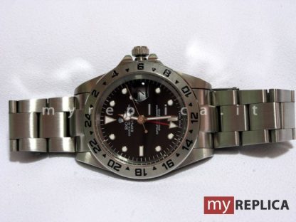 Rolex Explorer II Replica Quadrante Nero 16570 - immagine 2