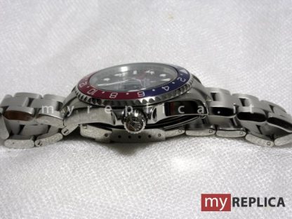 Rolex Gmt Master II Pepsi Replica Ghiera Blu e Rossa 16710 con Cinturino Oyster - immagine 3