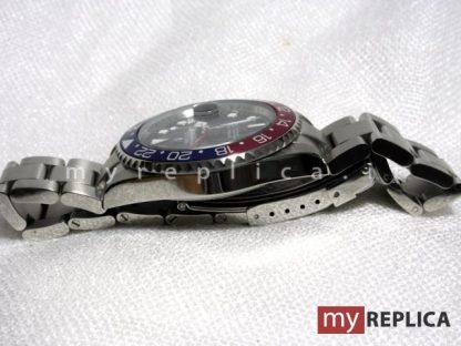 Rolex Gmt Master II Pepsi Replica Ghiera Blu e Rossa 16710 con Cinturino Oyster - immagine 4