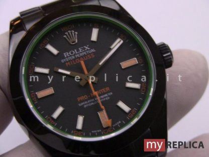 Rolex Milgauss Pro Hunter Pvd Nero 2836-2 Swiss Eta - immagine 15