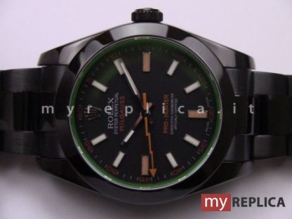 Rolex Milgauss Pro Hunter Pvd Nero 2836-2 Swiss Eta - immagine 16