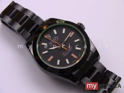 Rolex Milgauss Pro Hunter Pvd Nero 2836-2 Swiss Eta - immagine 5