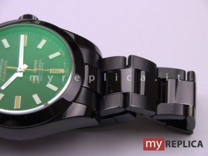 Rolex Milgauss Pro Hunter Pvd Nero 2836-2 Swiss Eta - immagine 7