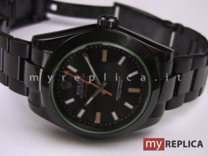 Rolex Milgauss Pro Hunter Replica Pvd Nero - immagine 9