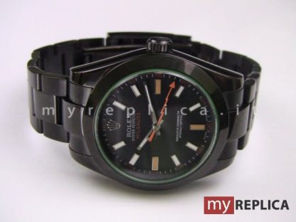 Rolex Milgauss Pro Hunter Replica Pvd Nero - immagine 4