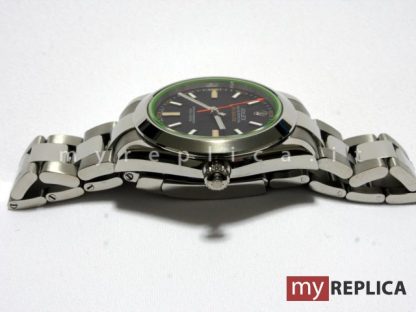 Rolex Milgauss Quadrante Nero Vetro Verde Replica 116400 - immagine 2