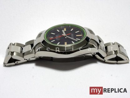 Rolex Milgauss Quadrante Nero Vetro Verde Replica 116400 - immagine 3