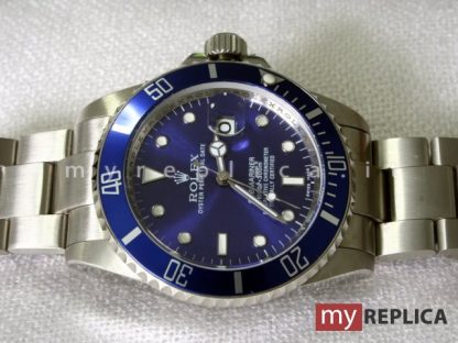 Rolex Submariner Date Quadrante Blu Replica 116619LB - immagine 3