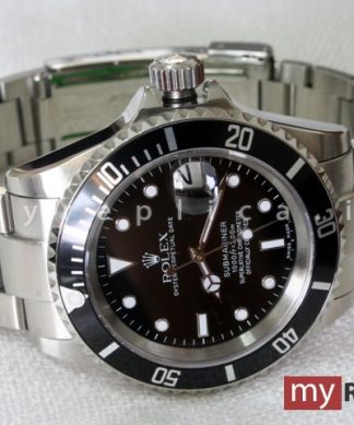 Rolex Submariner Date Replica Ghiera Nera 114060