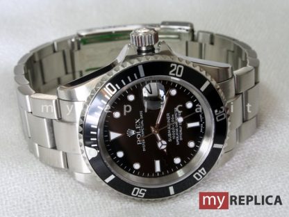 Rolex Submariner Date Replica Ghiera Nera 114060