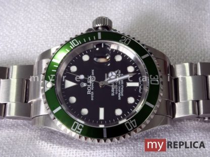 Rolex Submariner Date Ghiera Verde Replica 16610LV - immagine 2