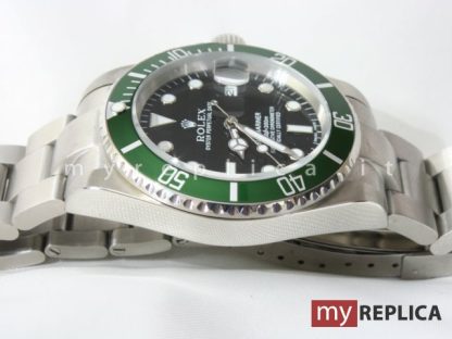 Rolex Submariner Date Replica Ghiera Verde in Ceramica Eta Svizzero - immagine 22