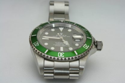 Rolex Submariner Date Replica Ghiera Verde in Ceramica Eta Svizzero - immagine 4