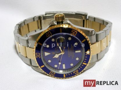 Rolex Submariner Date Quadrante Blu Acciaio e Oro Replica 16613BL