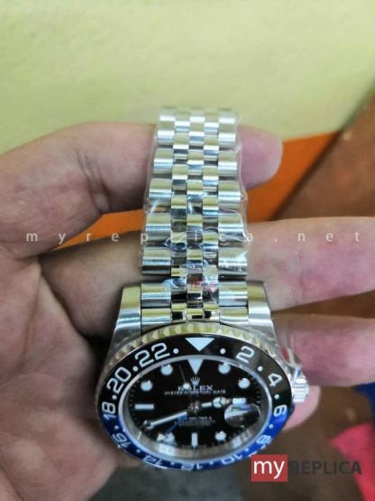 Rolex Gmt Master II Batman Ghiera Blu e Nera Super Clone - immagine 5