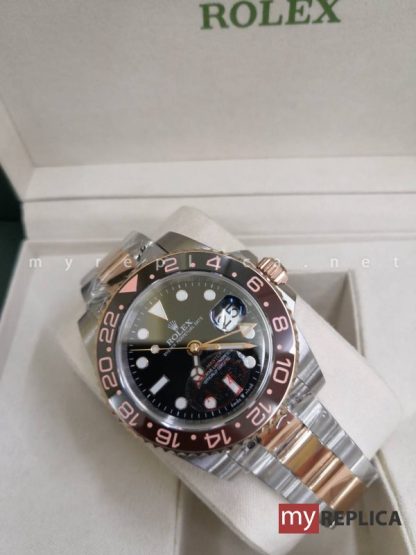 Rolex Gmt Master II Everose Replica 126711 Acciaio e Oro Rosa - immagine 2