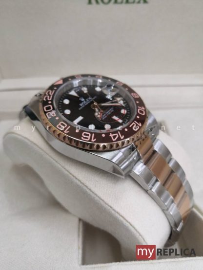 Rolex Gmt Master II Everose Replica 126711 Acciaio e Oro Rosa - immagine 3