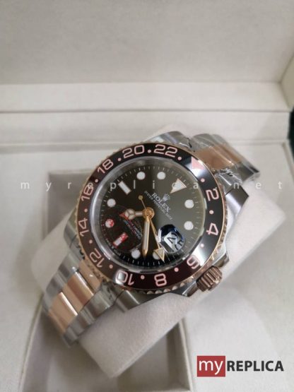 Rolex Gmt Master II Everose Replica 126711 Acciaio e Oro Rosa - immagine 4