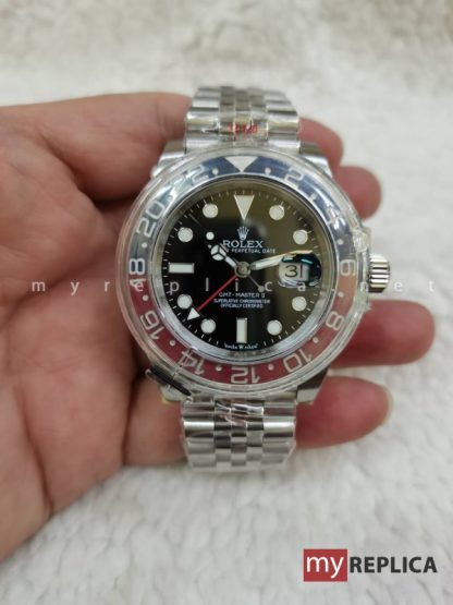 Rolex Gmt Master II Pepsi Ghiera Blu e Rossa Super Clone - immagine 2