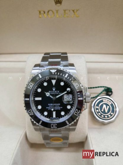 Rolex Submariner Date Ghiera Nera 40 mm Super Clone 116610LN - immagine 2