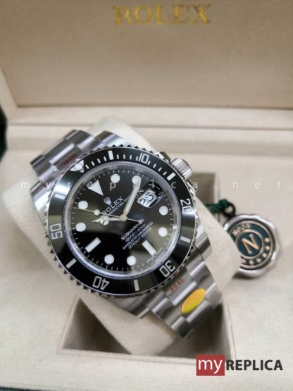 Rolex Submariner Date Ghiera Nera Super Clone - immagine 5