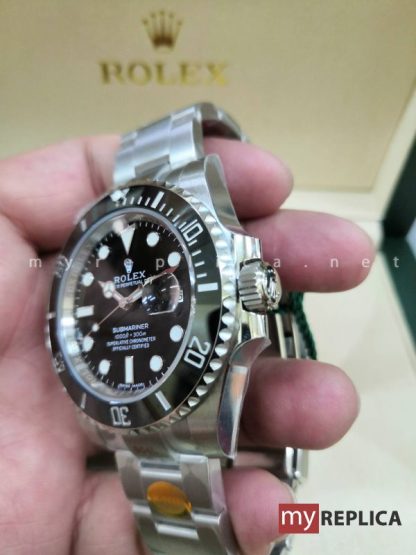 Rolex Submariner Date Ghiera Nera 40 mm Super Clone 116610LN - immagine 10