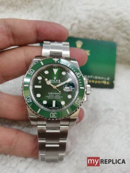 Rolex Submariner Date Hulk Quadrante Verde Super Clone - immagine 2