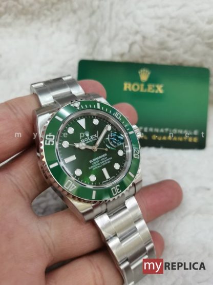 Rolex Submariner Date Hulk Quadrante Verde Super Clone - immagine 8