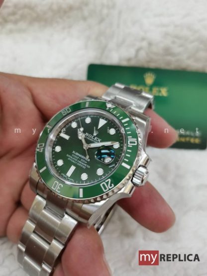 Rolex Submariner Date Hulk Quadrante Verde Super Clone - immagine 7