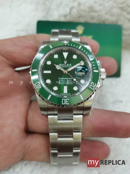 Rolex Submariner Date Hulk Quadrante Verde Super Clone - immagine 4