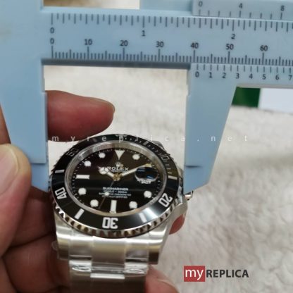 Rolex Submariner Date Ghiera Nera 41 mm Super Clone Acciaio Inox 904L - immagine 8