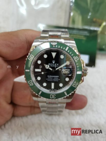 Rolex Submariner Date Replica Ghiera Verde 41 mm Swiss Eta 126610LV