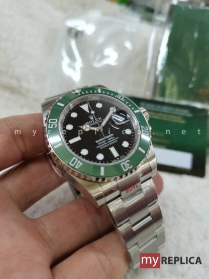 Rolex Submariner Date Replica Ghiera Verde 41 mm Swiss Eta 126610LV - immagine 3