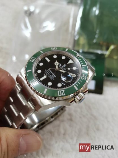 Rolex Submariner Date Replica Ghiera Verde 41 mm Swiss Eta 126610LV - immagine 5