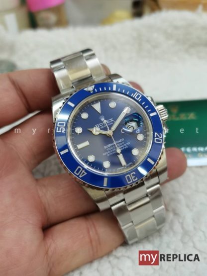 Rolex Submariner Date Quadrante Blu 40 mm Super Clone VS Factory - immagine 2