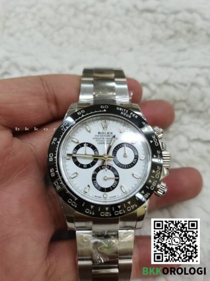 Rolex Daytona Basilea Panda 116500LN Quadrante Bianco Super Clone BT Factory